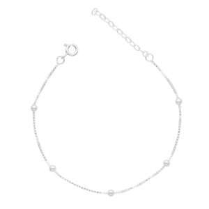 PULSERA VENECIANA BOLITA 3 MM