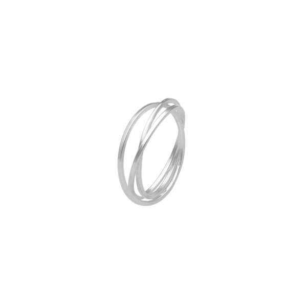 ANILLO ARGOLLAS ENTRELAZADAS