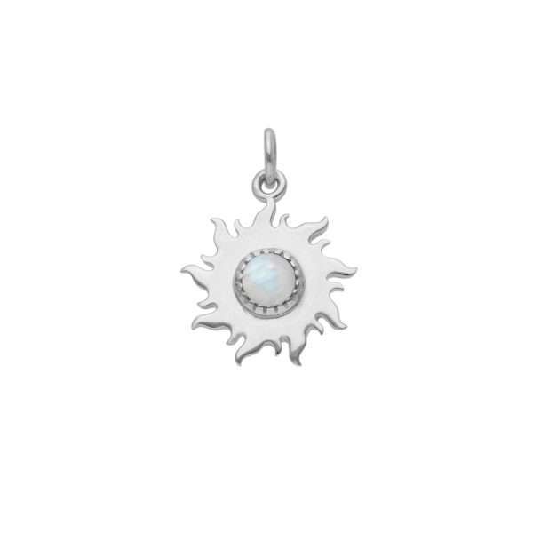 COLGANTE SOL PIEDRA NATURAL - Imagen 2