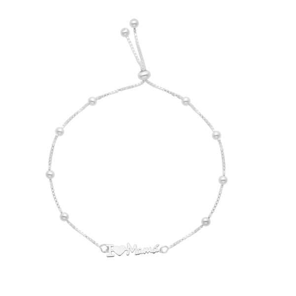 PULSERA AJUSTABLE I ❤ MAMÁ