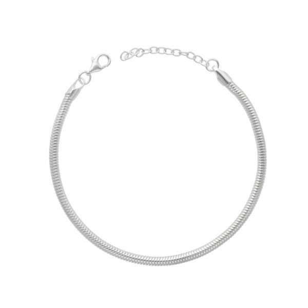 PULSERA COLA DE TOPO 3 MM
