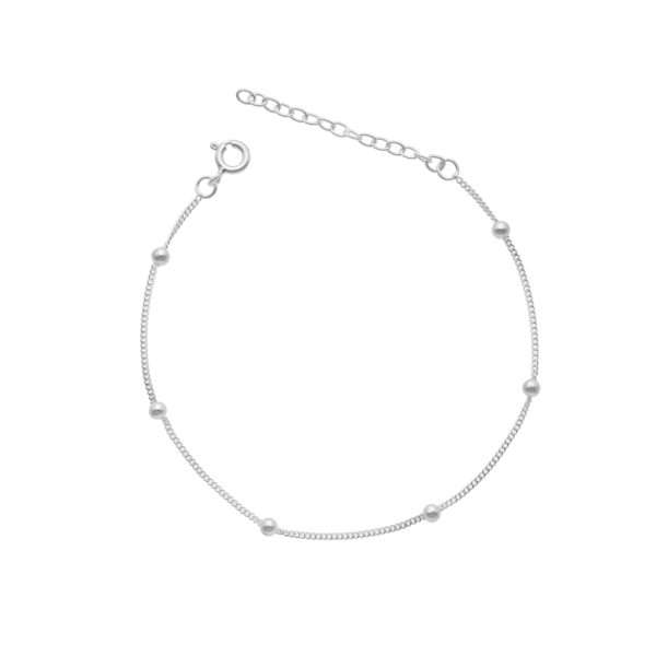 PULSERA GRUMET BOLITAS 3 MM