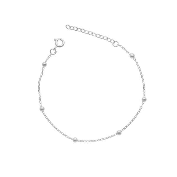 PULSERA BOLITAS LIMADA 3.0