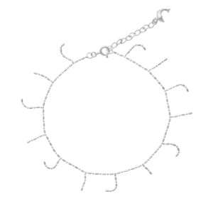 TOBILLERA PUNTO Y COMA CASCADA