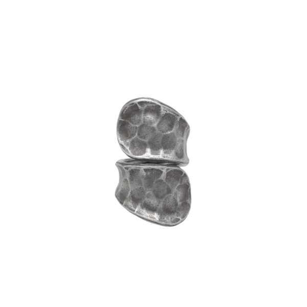 ANILLO AJUSTABLE ENVOLVENTE MARTILLADO HECHO A MANO