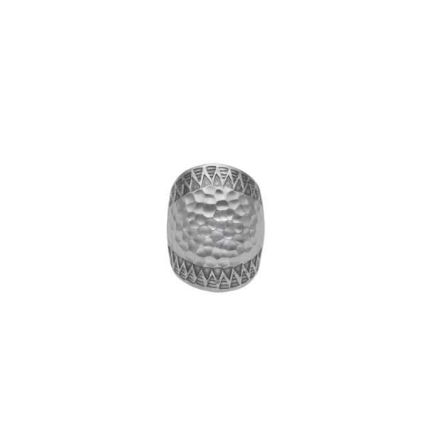 ANILLO AJUSTABLE MARTILLADO HECHO A MANO