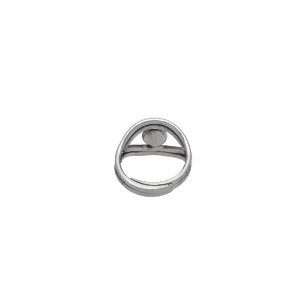 ANILLO AJUSTABLE OJO CALADO HECHO A MANO - Imagen 2