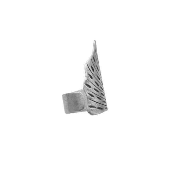 ANILLO AJUSTABLE ALA DE MARIPOSA HECHO A MANO - Imagen 3