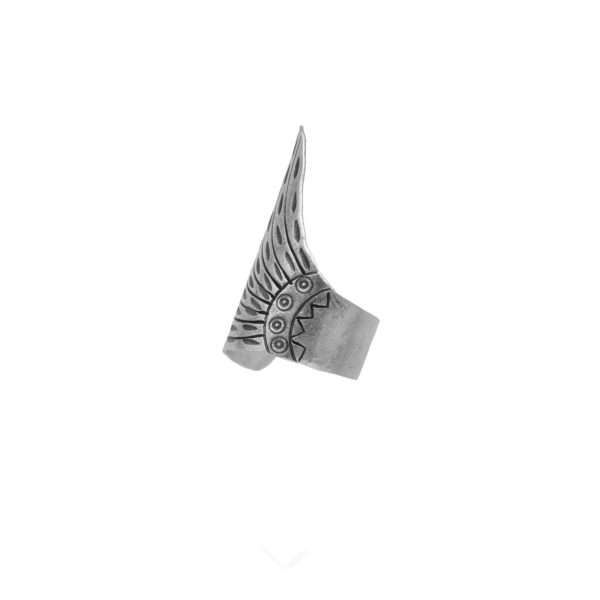 ANILLO AJUSTABLE ALA DE MARIPOSA HECHO A MANO - Imagen 2