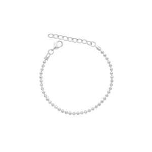 PULSERA BOLITA DIAMANTADA 2 MM