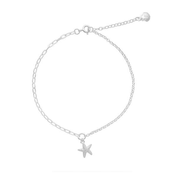 TOBILLERA ROLO, LIMADA, ESTRELLA DE MAR