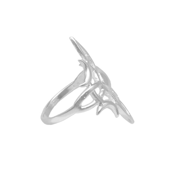 ANILLO NUDO DE BRUJA CON LUNA - Imagen 2