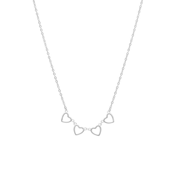 COLLAR CORAZONES COLGANTES