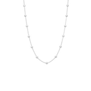 COLLAR DOBLE BOLITAS-3.4 GR