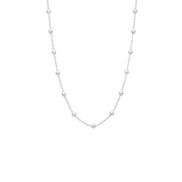 COLLAR DOBLE BOLITAS-4.1 GR