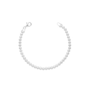 PULSERA BOLITA DIAMANTADA 4 MM-7 GR